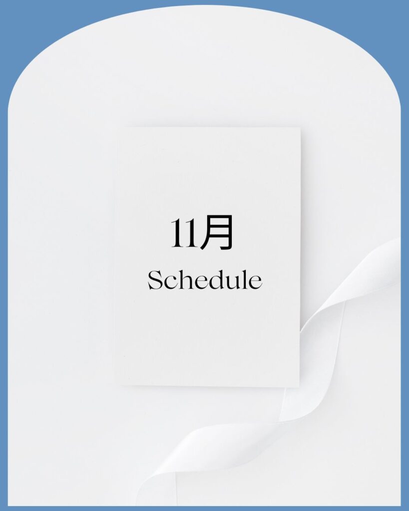 スケジュール